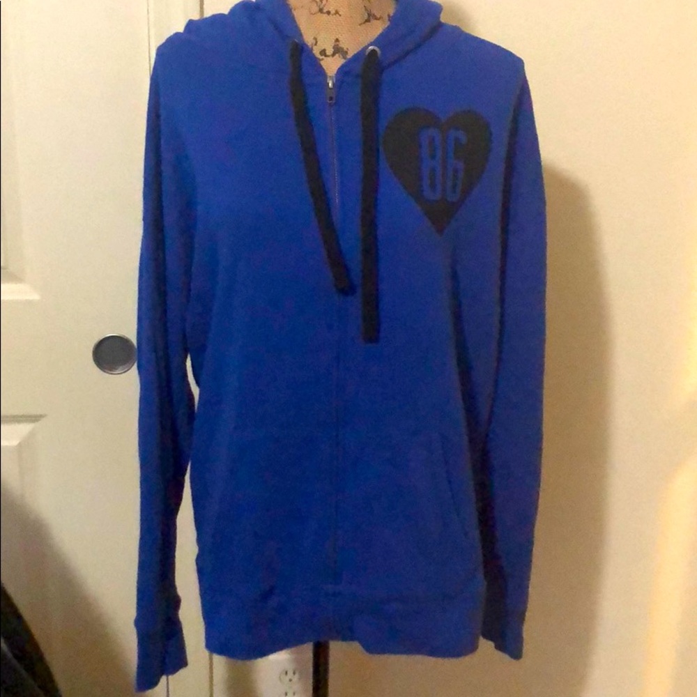 Pink zip up